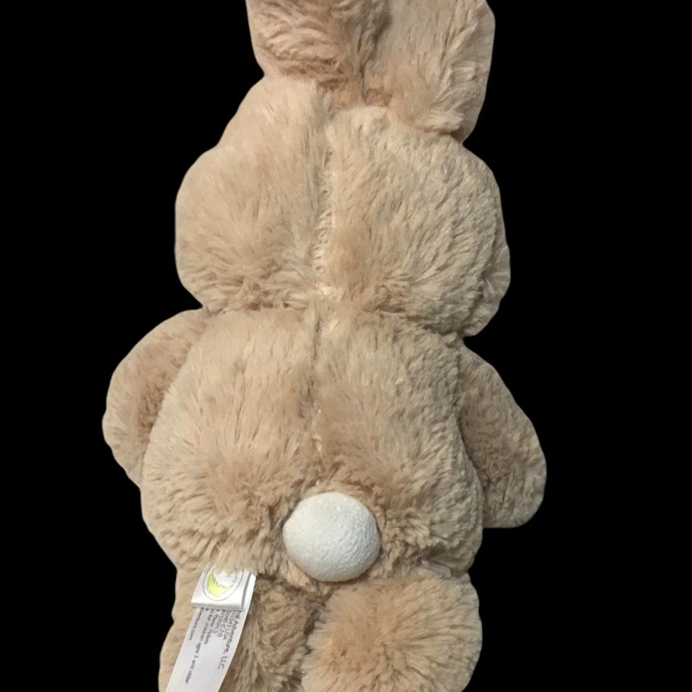 HTF Animal Adventure Tan Bunny Rabbit Plush Cream Ears Sweet Sprouts 2015 Lovey - Picture 3 of 7